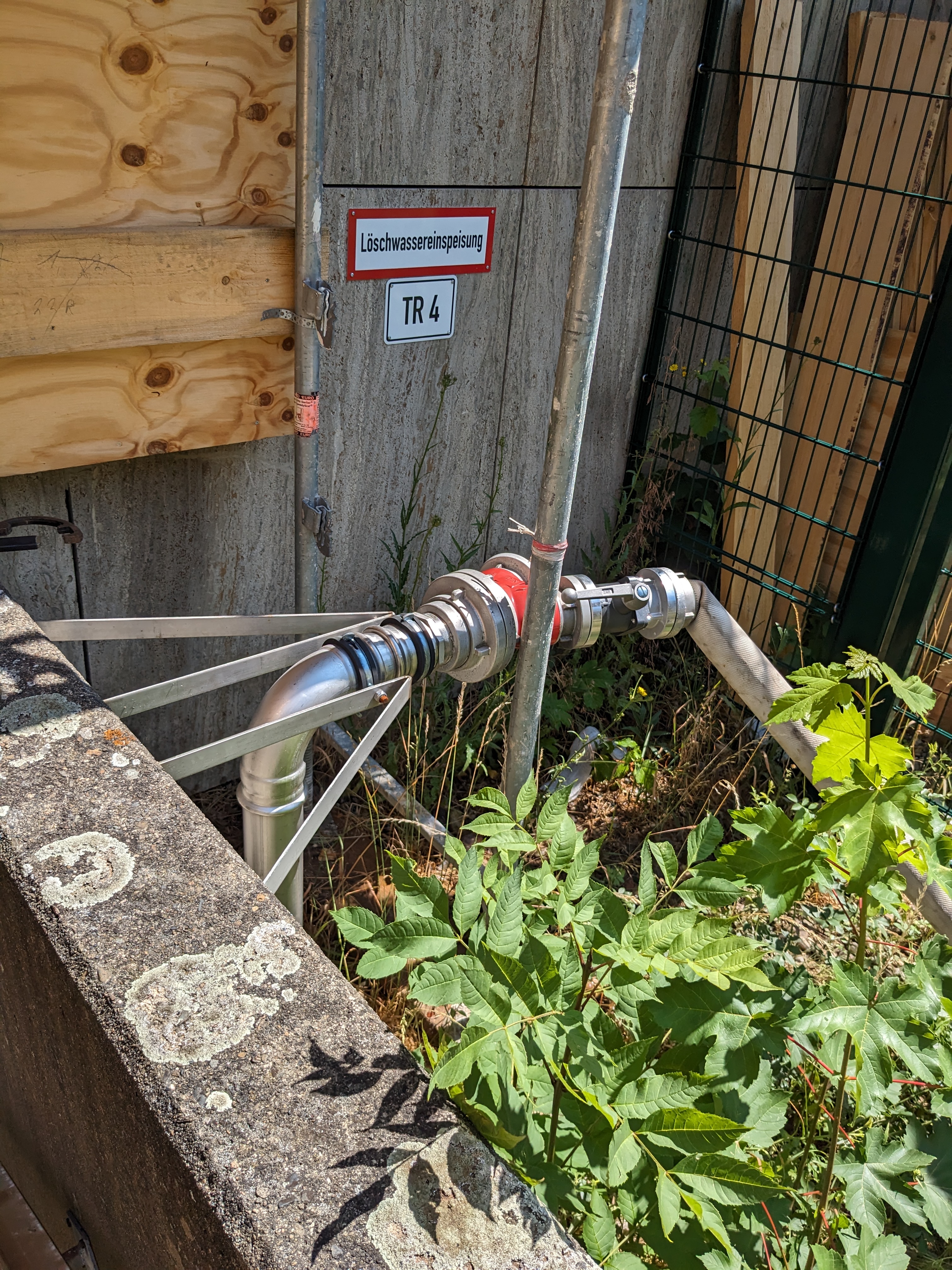Löschwassereinspeisung